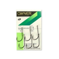 Крючки OWNER 5123 Ebi Baitholder Hook № 1/0 (6шт)